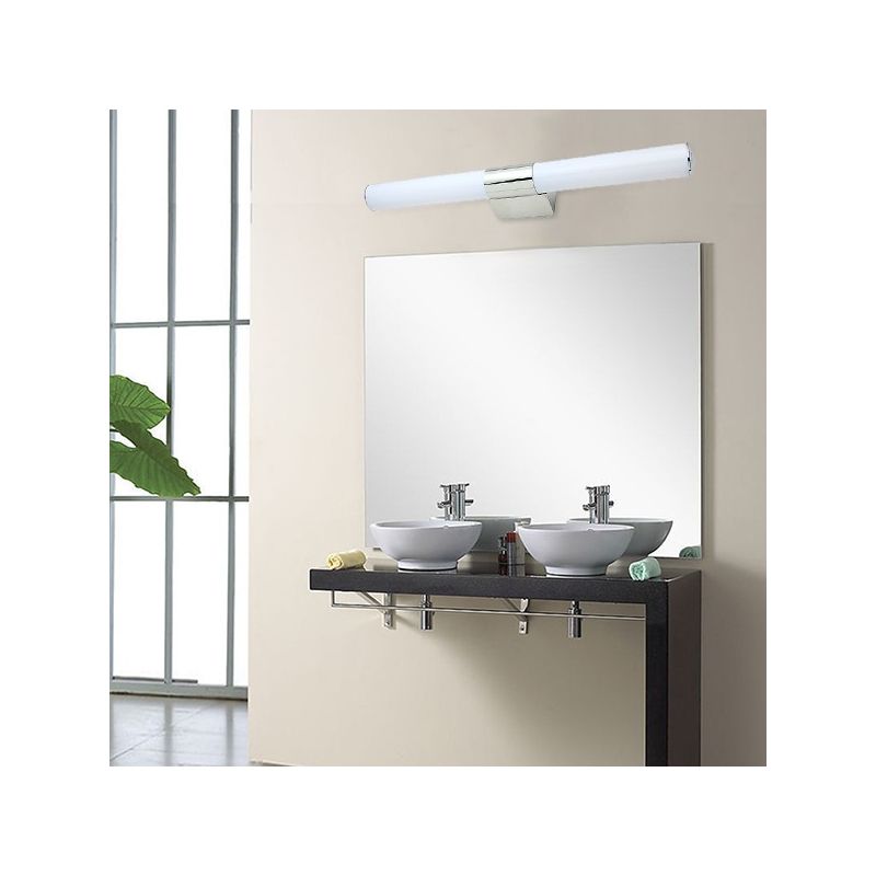 Applique murale led en inox 14 watts